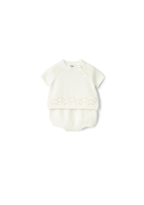 Two-Piece Cotton Set In White IL GUFO | P25DP519EM109100